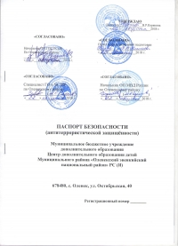 Паспорт антитеррористической защищенности в Воронеже